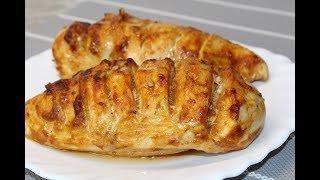 Chicken breasts in the oven  Very juicy chicken breast  pp recipe