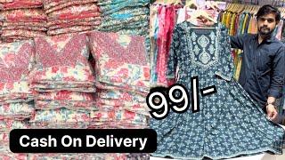 KURTI WHOLESALE MARKET IN JAIPUR | SUPPER COTTON KURTI COLLECTION | CASH ON DELIVERY