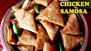 CHICKEN SAMOSA MAKING IN TAMIL FOODIES DIVYA || CHICKEN SAMOSA RECIPE IN TAMIL | DIVYA'S KITCHEN