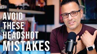 Headshot Photography: 7 Mistakes Beginners Make and How To Avoid Them