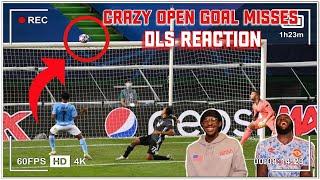 Crazy Open Goal Misses | DLS Reaction