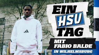 Ein Tag mit Fabio Balde in Wilhelmsburg | Käfig, Sportplatz, Schule | Ein HSV-Tag