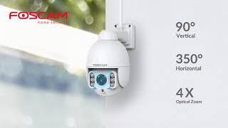 2K Outdoor 2.4/5gHz WiFi PTZ Security Camera