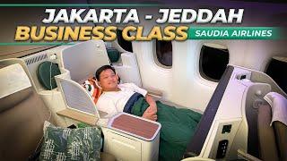 10 JAM DI BUSINESS CLASS SAUDIA JAKARTA JEDDAH ‼️ Umroh Ramadhan 2024