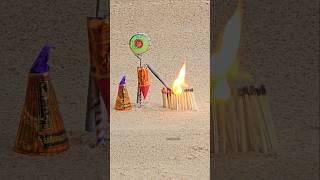 Matchstick Amazing Experiment  Diwali Creakers Testing #shorts  #short video