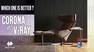 V-Ray 6.2 vs Corona 11 | Which is better in 2024???