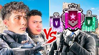 Spoit & Skyte 2v5 Vs Every Rank (Rainbow Six Siege)