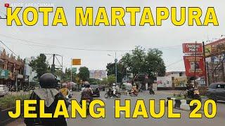 Suasana kota martapura jelang haul ke 20