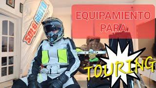 EQUIPAMIENTO IDEAL.PARA TOURING O TURISMO. LAS OPCIONES Y VENTAJAS