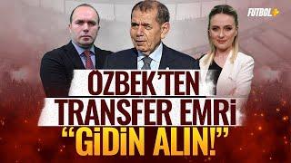 Özbek'ten transfer emri! "Gidin alın!" | Savaş Çorlu & Ceyda Dönmez