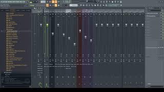 Mixing a Dark Rap Beat LIVE