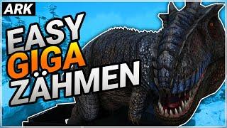 DAS ist die EINFACHSTE Methode einen Giganotosaurus zu zähmen! | ARK Zähmen | ARK Survival Evolved