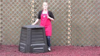 Large Reycled Plastic Compost Bin