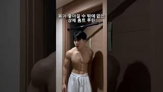 몸이 좋아질수 밖에없는 상체 홈트 루틴