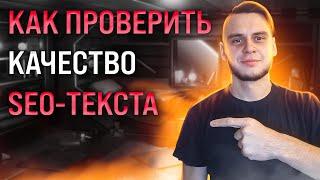 Как проверить SEO-текст от копирайтера?!