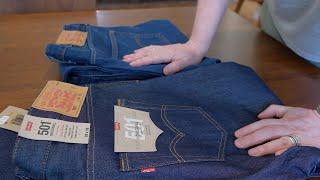 Levi's 501 STF Jeans Before and After - REVIEW