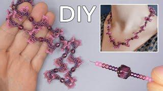 Oglala Spiral Beaded Necklace Tutorial: How to Make a Beaded Necklace