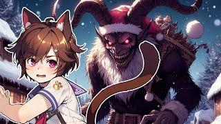 Oh Oh - der Femboy Krampus kommt uns holen! owo