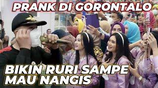 PRANK KEJUTAN DI GORONTALO.. KOK JADI RURI YANG MAU NANGIS ⁉️