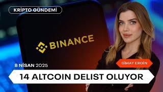 Binance'den 14 Altcoin için Delist Kararı