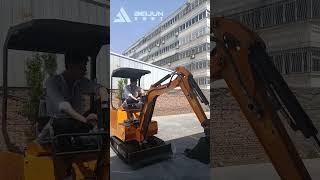 Factory Cheap Price Mini Excavator Small Digger Crawler Excavator For Garden And Farm