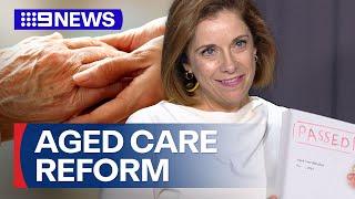 Government claims wins on aged care and housing | 9 News Australia