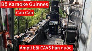 Loa ampli karaoke thanh lý rẻ mỗi ngày. Bộ karaoke hàn quốc guiness cao cấp. Ampli CAVS bãi đẹp rẻ.