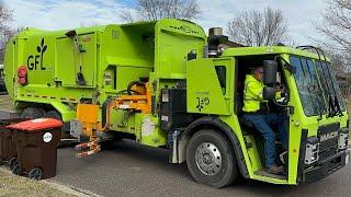 Brand New GFL Mack LR Labrie Expert Helping Hand Garbage Truck