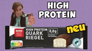 Rewe High Protein Quark Riegel im Test!