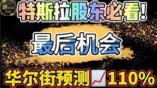 美股投资｜特斯拉TSLA股东注意!华尔街分析师预测牛股上涨110%.神秘牛股最后机会!NVDA AMD等半导体剧烈波动｜美股趋势分析｜美股期权交易｜美股赚钱｜美股2025