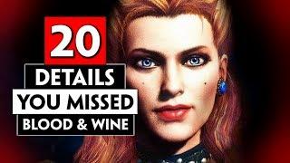 20 Details You Missed in Toussaint (Blood and Wine) Part 1 | THE WITCHER 3