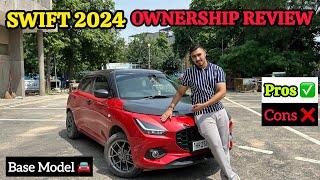 2024 Swift Facelift Ownership Review | Pros and Cons in Swift | New Swift Base Model | #swift2024