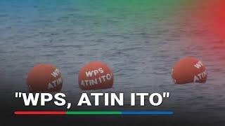 Symbolic buoys ng Atin To coalition, dineploy sa karagatan sa loob ng EEZ ng Pilipinas