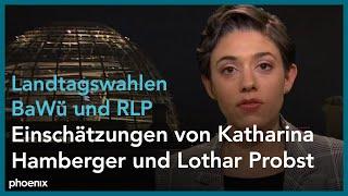 Einschätzungen von Katharina Hamberger und Lothar Probst zu den Landtagswahlen am 14.03.21