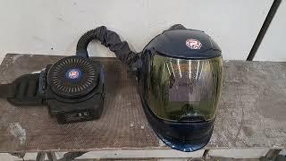 R Tech Welding mask and Air fed welding respirator system.