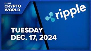 XRP rises nearly 4% as Ripple launches RLUSD stablecoin: CNBC Crypto World