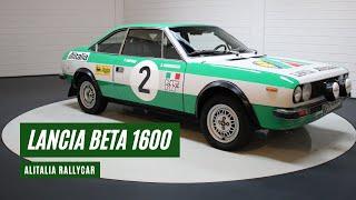 Lancia Beta 1600 | Alitalia rally car | Top condition | 1974 -VIDEO- www.ERclassics.com