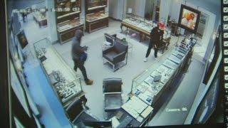 Surveillance Video of $1 Million Diamond Heist