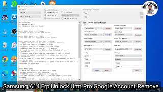 Samsung A14 Frp Unlock Umt Pro Google Account Remove Umt