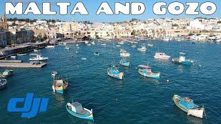 MALTA AND GOZO CINEMATIC DRONE FOOTAGE DJI SPARK