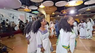 #መርዓ ቤቲ ሃይላይ Live Performance @Wedding Music Tigrigna Guayla By Artist Kibrom Brhane 2024 Skylight