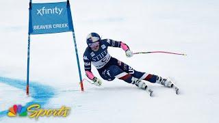 Lindsey Vonn looks 'World Cup ready' as women's Super-G forerunner | NBC Sports