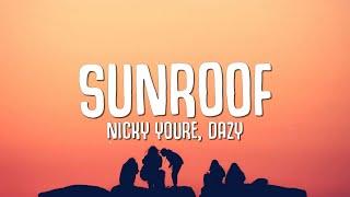 Nicky Youre, dazy - Sunroof (Lyrics) i got my head out the sunroof