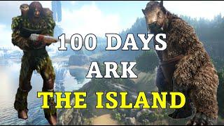 I Survived 100 Days of Ark Survival Evolved | The Island