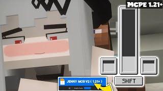 Install Jenny Mod V2 In Minecraft PE 1.21+ ||  Play Jenny Mod In Minecraft PE