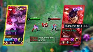 BRAXY VS TOP 1 INDONESIA CHOU TRASHTALKER!! | WHO WILL WIN?!