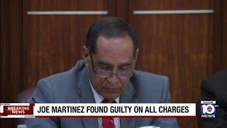 Jurors find former Miami-Dade Commissioner Joe Martinez guilty in corruption trial