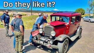 Classic Car Guys React To My 4x4 Restomod!   (we got a history lesson)
