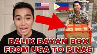 FIRST TIME MAGPADALA NG KABAYAN BOX TO PHILIPPINES FROM AMERICA!