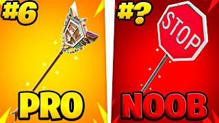 What Your Fortnite Pickaxe SAYS ABOUT YOU.. (IT'S BAD)